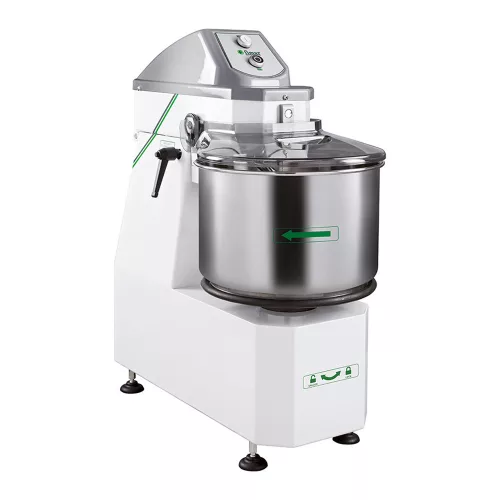 Fimar ipari dagasztógép, spirálkaros, 22 literes, kivehető üsttel, 2 sebességű, 3F