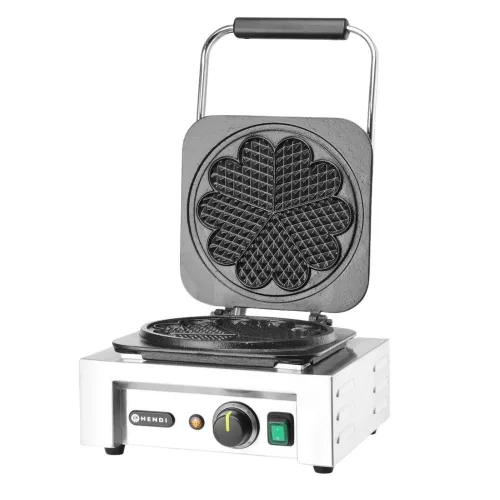 Hendi gofrisütő, 1 zónás, virág alakú gofrihoz