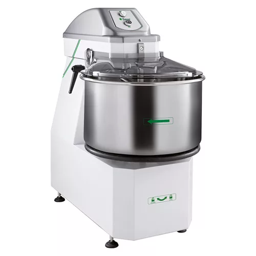 Fimar ipari dagasztógép, spirálkaros, 32 literes, kivehető üsttel, 2 sebességű, 3F