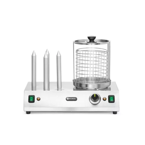 Hendi hot dog/kolbász melegentartó, 0,55 kW
