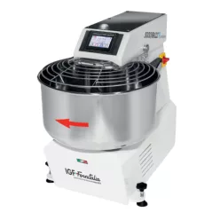   IGF Fornitalia Revolution ipari dagasztógép, magas hidratáltsághoz, 2 motoros, digitális, 50 literes, 2,2 kW
