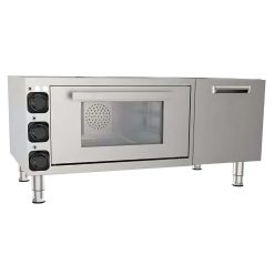   Ipari sütő, pult alatti, elektromos, légkeveréses, oldalsó szekrénnyel