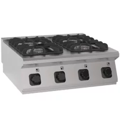 Tűzhely, 900-as, asztali, gázüzemű, 4 égős