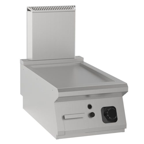 Rostlap, gázüzemű, 900-as, öntöttvas, sima felületű, asztali, 1 zónás, 7,5 kW