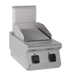 Rostlap, gázüzemű, lávaköves, asztali, 1 zónás, 6 kW