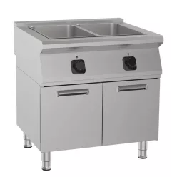 Vízfürdős melegentartó, 900-as, elektromos, 2 medencés