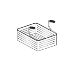 Lotus tésztafőző kosár, GN 1/1 
