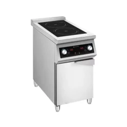 Indukciós tűzhely, 700-as, 2 zónás, tárolóval, 10 kw