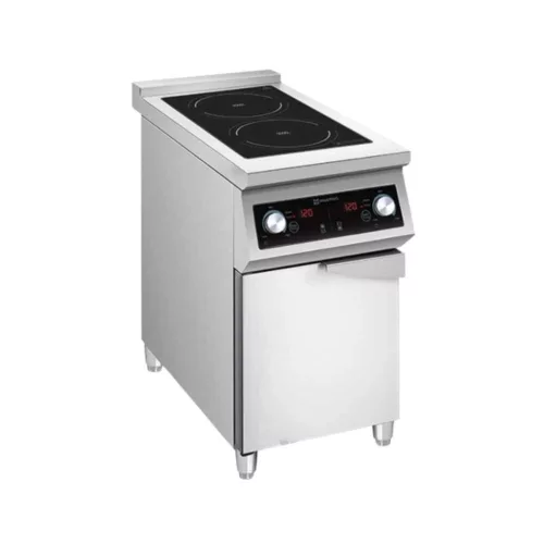 Indukciós tűzhely, 700-as, 2 zónás, tárolóval, 10 kw