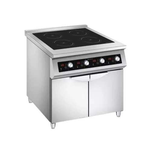 Indukciós tűzhely, 700-as, 4 zónás, tárolóval, 20 kw