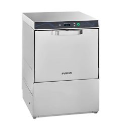   Aristarco tányér és pohármosogató gép, fronttöltéses, 45x45 cm-es kosárral, leeresztő szivattyúval