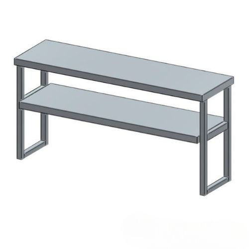 Átadó polc, kétszintes, 110x35x60 cm