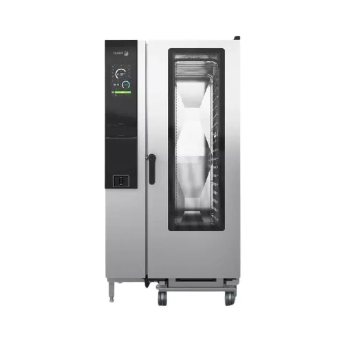 Fagor iKORE kombi sütő gőzpároló, gázos, bojleres, 20 x GN1/1 tálcás, érintőképernyős