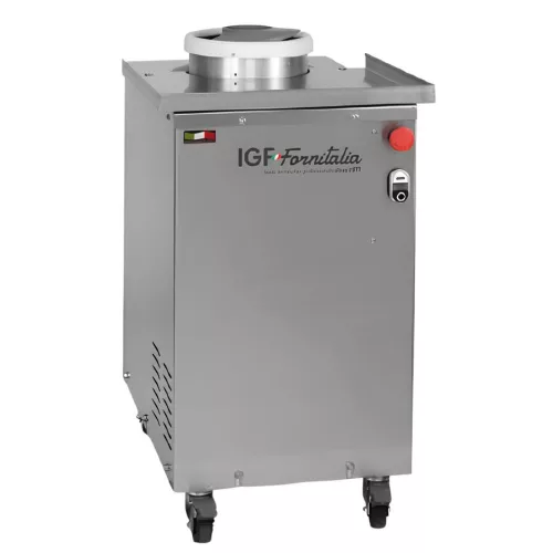 IGF Fornitalia tészta gömbölyítő, 80-800 gramm, 70%-os hidratáltságig, 230V, 0,37 kW