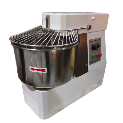 Ipari dagasztógép, 30 literes, fix üsttel és fejjel, 3F, 1 sebességes