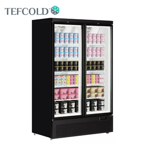 Tefcold fagyasztóvitrin, 1006 literes, üvegajtós, ventillációs