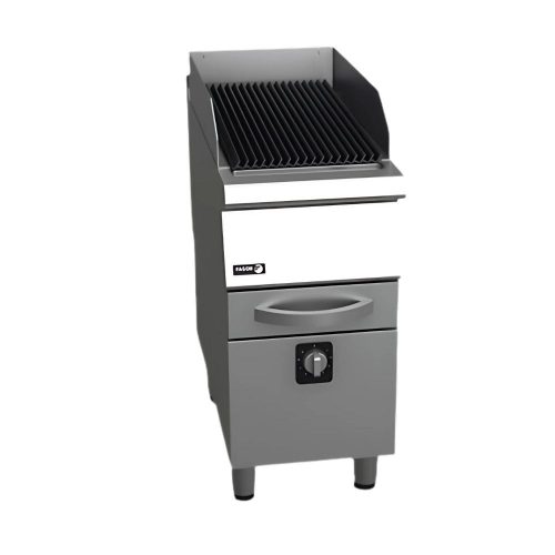 Fagor grillsütő, elektromos, 1 zóna, álló, lágyacél