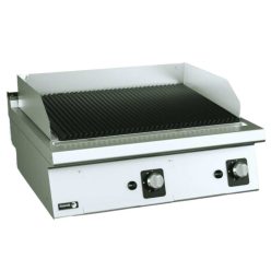 Fagor grillsütő, gázüzemű, 2 zóna, asztali, lágyacél