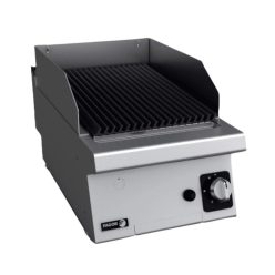   Fagor grillsütő, gázüzemű, lávaköves, 1 zóna, asztali, inox