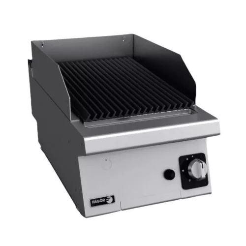Fagor grillsütő, gázüzemű, lávaköves, asztali