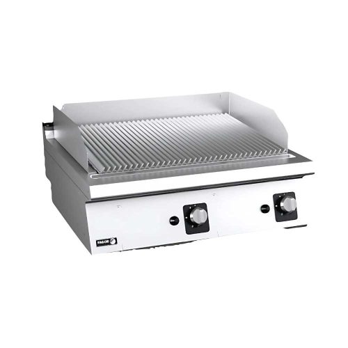 Fagor grillsütő, gázüzemű, 2 zóna, asztali, inox