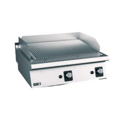 Fagor grillsütő, gázüzemű, 2 zóna, asztali, lágyacél