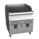 Fagor grillsütő, gázüzemű, 2 zóna, szabadon álló, inox