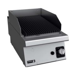   Fagor grillsütő, gázüzemű, lávaköves, 1 zóna, asztali, inox
