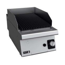   Fagor grillsütő, gázüzemű, lávaköves, 1 zóna, asztali, lágyacél