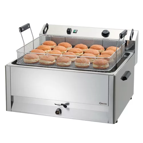 Bartscher snack olajsütő, elektromos, 30 literes, asztali, 15 kW