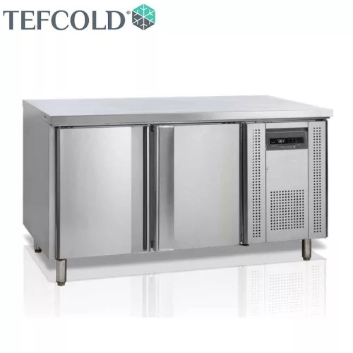 Tefcold hűtött munkaasztal, 2 ajtós, 600x400, 390 literes, ventillációs
