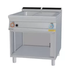 Lotus melegentartó, gázüzemű, 1 medencés, GN2/1, álló