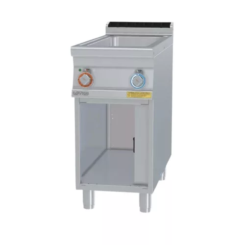 Lotus melegentartó, elektromos, 1 medencés, GN1/1 GN1/3, álló