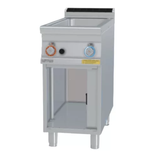Lotus melegentartó, gázüzemű, 1 medencés, GN1/1 GN1/3, álló