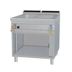   Lotus melegentartó, gázüzemű, 1 medencés, GN2/1 GN1/3, álló