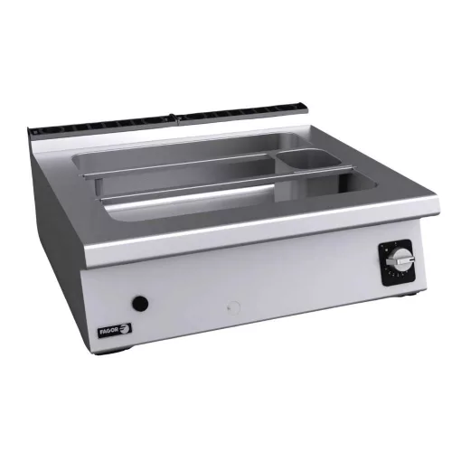 Fagor melegentartó, gázüzemű, 1 medencés, 30 literes, GN2/1, asztali