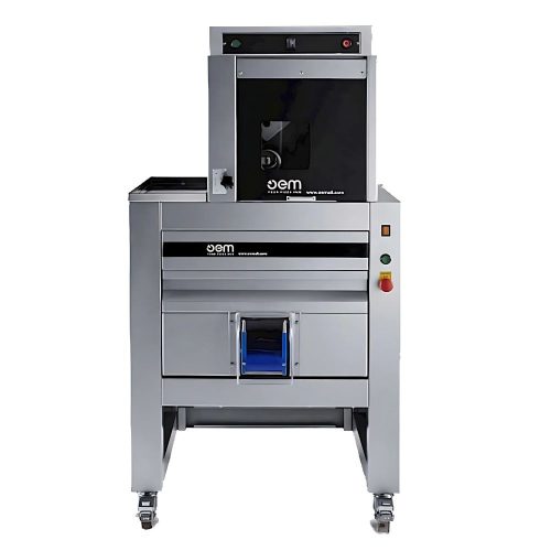 Pizzatészta osztó és kerekítő, 30 kg-os tartály kapacitás