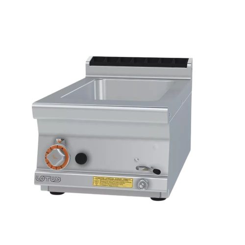 Lotus melegentartó, gázüzemű, 1 medencés, GN1/1, asztali
