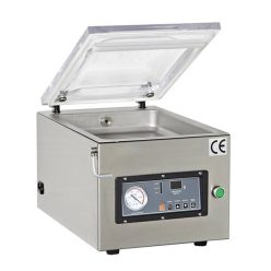 Vákuumcsomagoló, digitális, 280 mm-es hegesztés, asztali