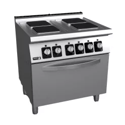   Fagor tűzhely, elektromos, 4 zónás, asztali, 16,40 kw, ng 2/1, szögletes