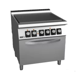 Fagor tűzhely, elektromos, 4 zónás, 22 kw, GN 2/1