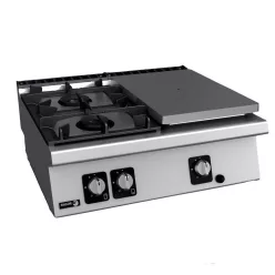 Fagor tűzhely, gázüzemű, 2 zónás, asztali, 18,50 kw