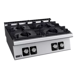 Fagor tűzhely, gázüzemű, 4 zónás, asztali, 32 kw