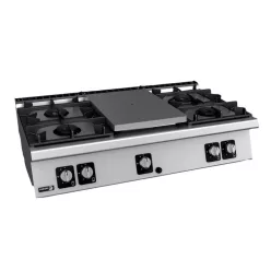 Fagor tűzhely, gázüzemű, 4 zónás, asztali, 31,75 kw