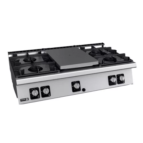 Fagor tűzhely, gázüzemű, 4 zónás, asztali, 31,75 kw