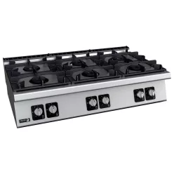Fagor tűzhely, gázüzemű, 6 zónás, asztali, 37,0 kw