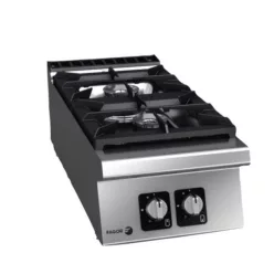 Fagor tűzhely, gázüzemű, 2 zónás, asztali, 13,25 kw