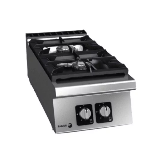 Fagor tűzhely, gázüzemű, 2 zónás, asztali, 13,25 kw