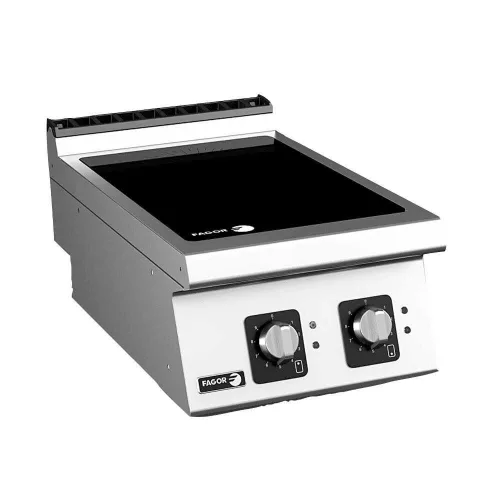 Fagor tűzhely, indukciós főzőlap, elektromos, 2 zónás, asztali, 10 kw