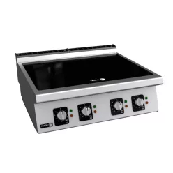   Fagor tűzhely, indukciós főzőlap, elektromos, 4 zónás, asztali, 20 kw